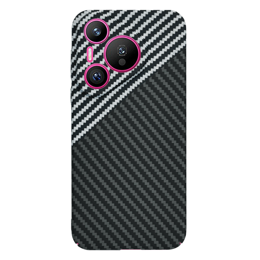 Etui do Huawei Pura 70, Techsuit, Carbonite FiberShell, Czarny Szary