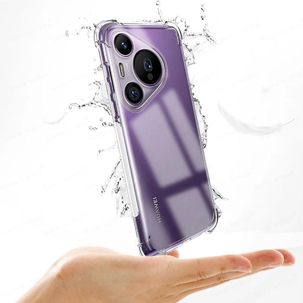 Etui na Huawei Pura 70, Techsuit, Shockproof Clear, Przezroczyste
