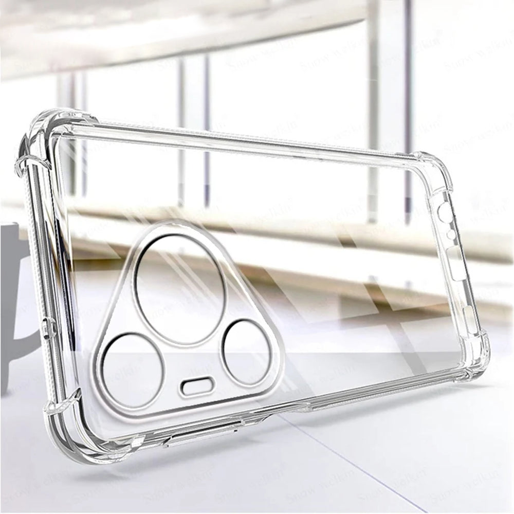 Etui na Huawei Pura 70, Techsuit, Shockproof Clear, Przezroczyste