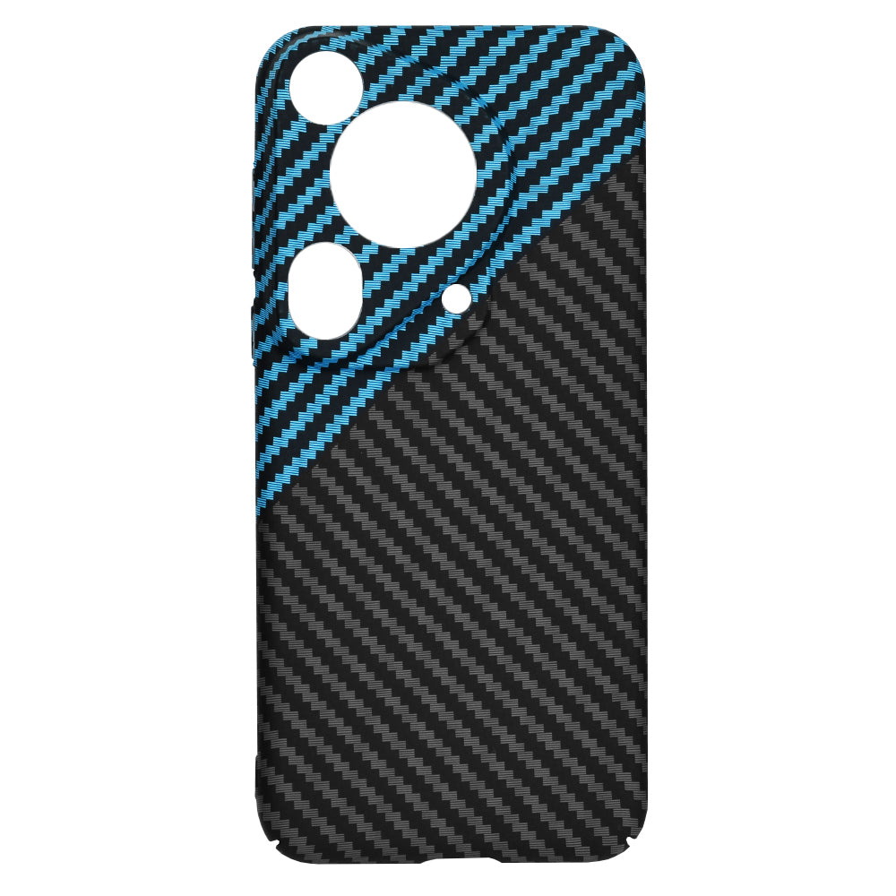 Etui do Huawei Pura 70 Ultra, Techsuit, Carbonite FiberShell, Czarna Bleu