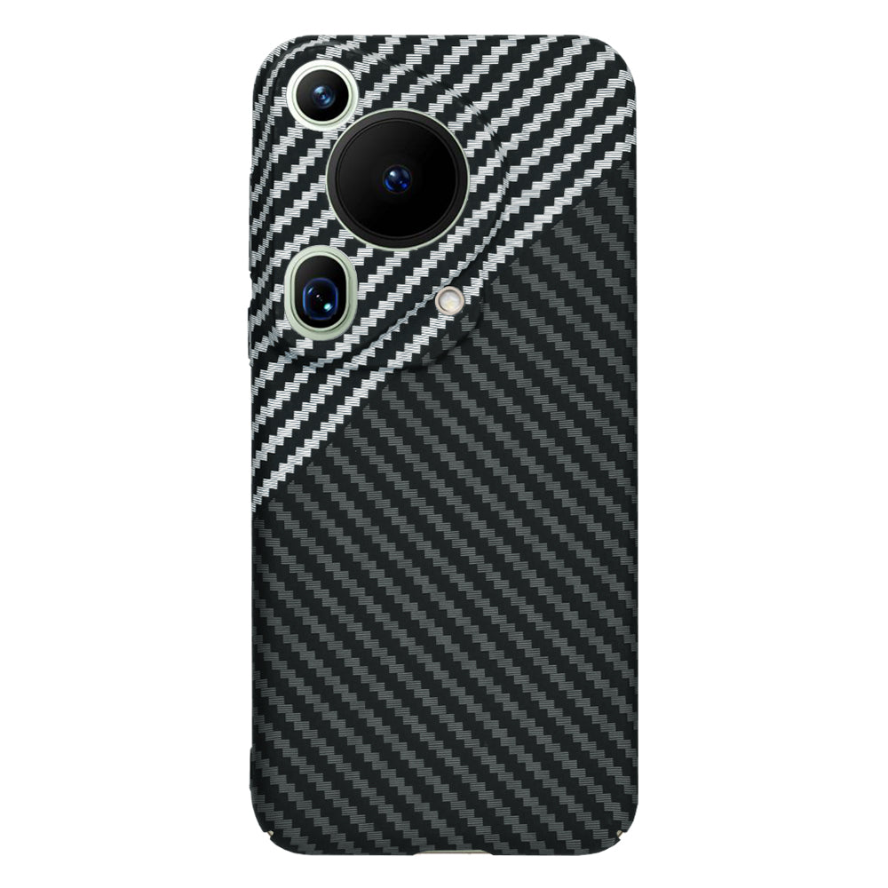 Etui do Huawei Pura 70 Ultra, Techsuit, Carbonite FiberShell, Czarny Szary
