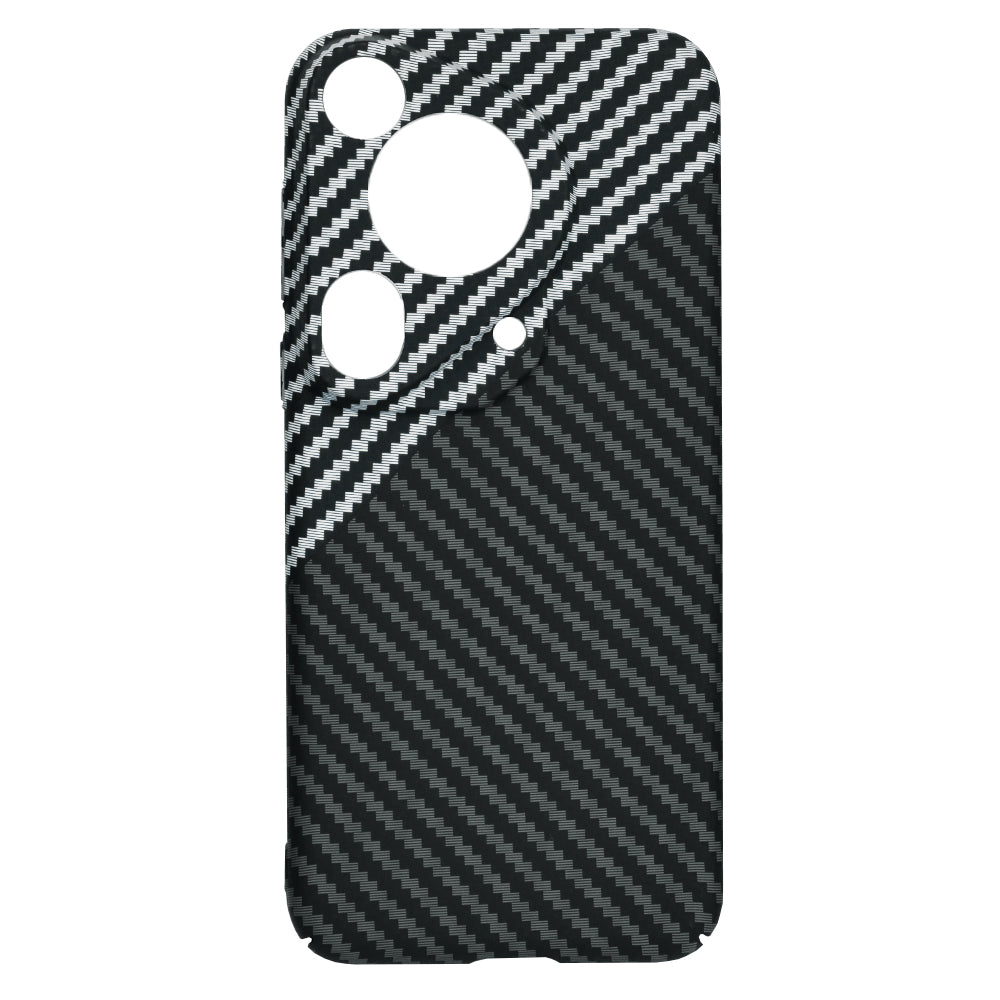Etui do Huawei Pura 70 Ultra, Techsuit, Carbonite FiberShell, Czarny Szary