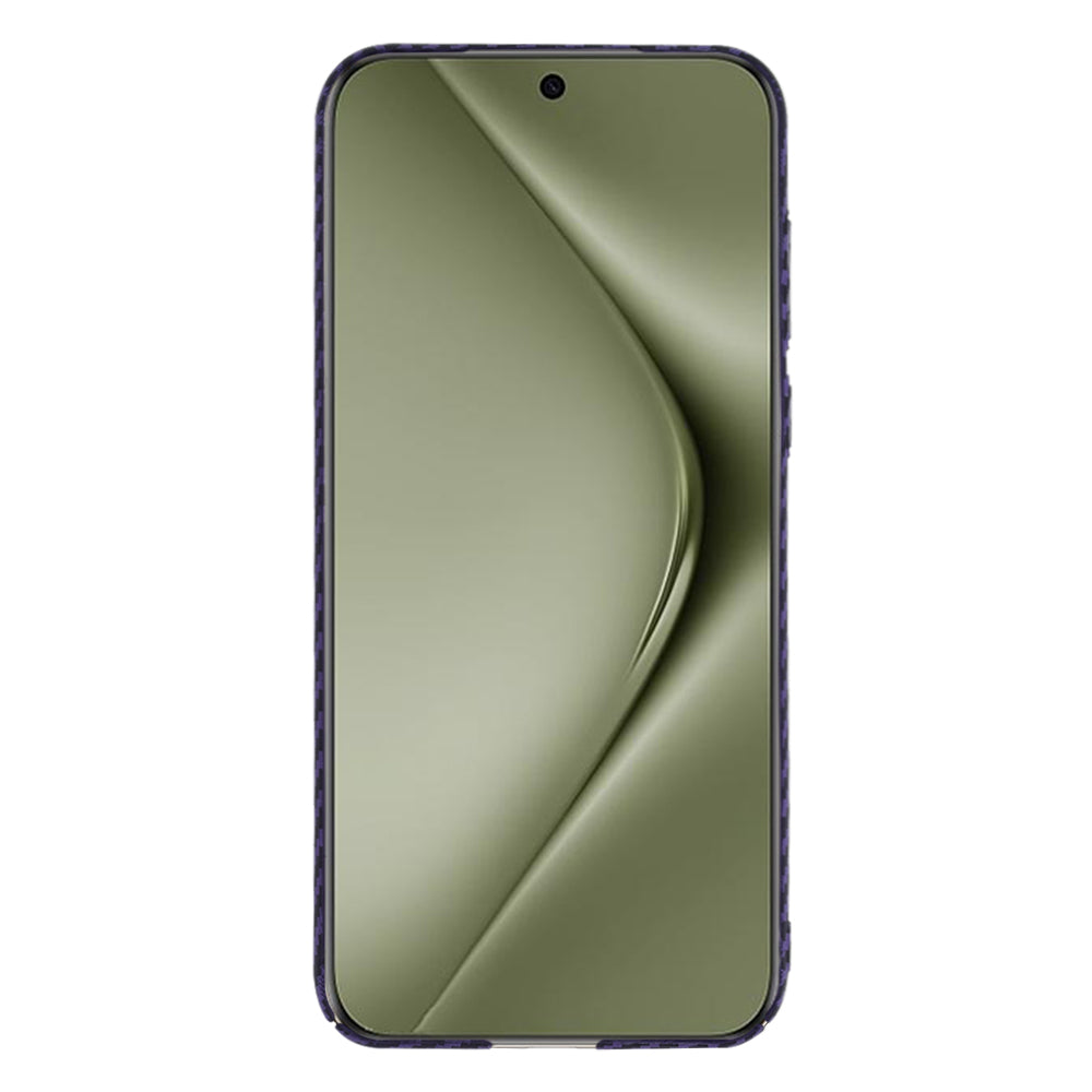 Etui do Huawei Pura 70 Ultra, Techsuit, Carbonite FiberShell, Fioletowe