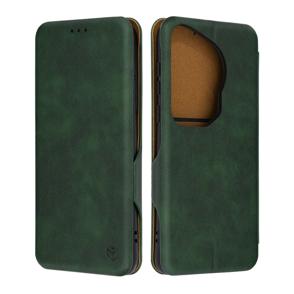Etui do Huawei Pura 70 Ultra, Techsuit, Safe Wallet Plus, Zielony