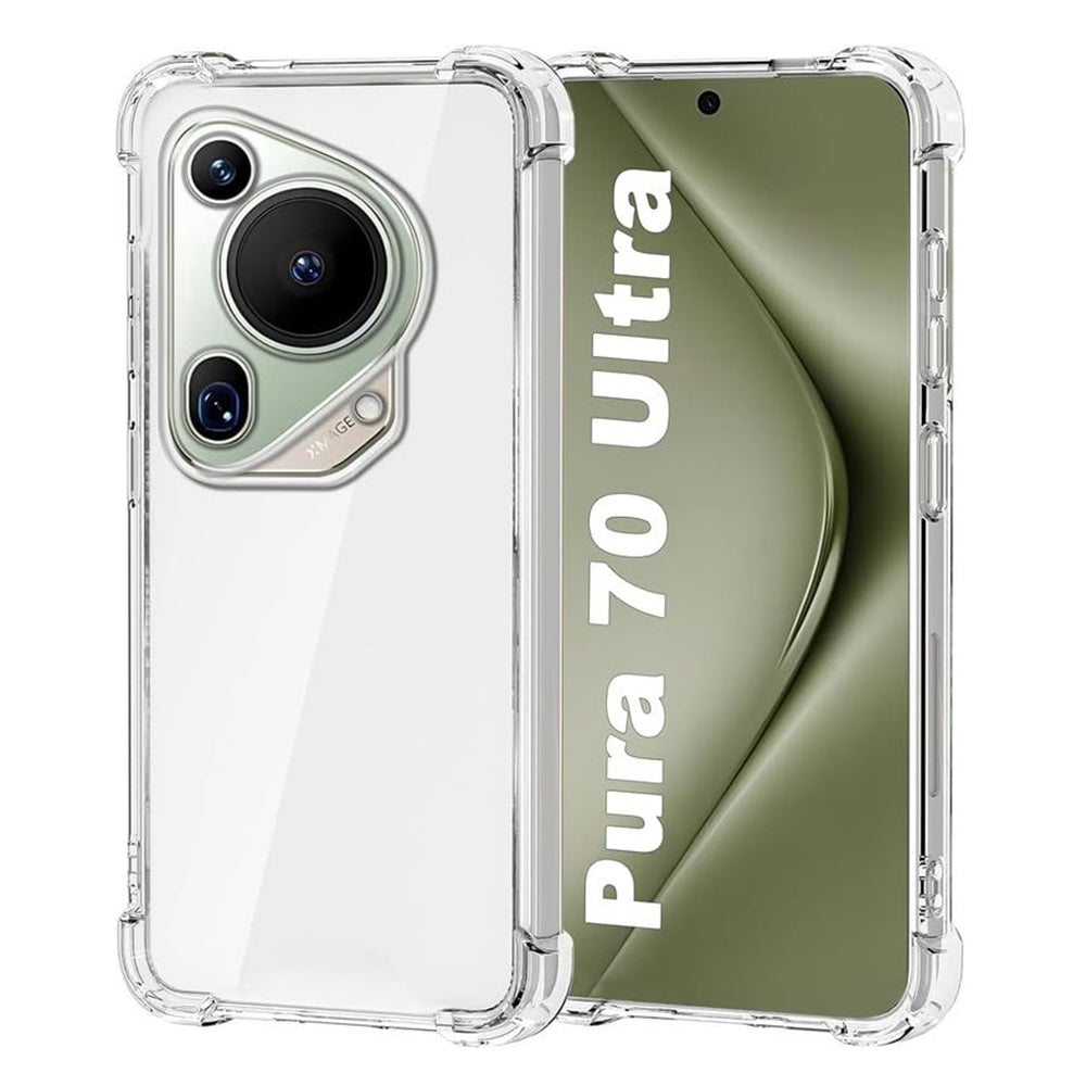 Etui na Huawei Pura 70 Ultra, Techsuit, odporne na wstrząsy, przezroczyste