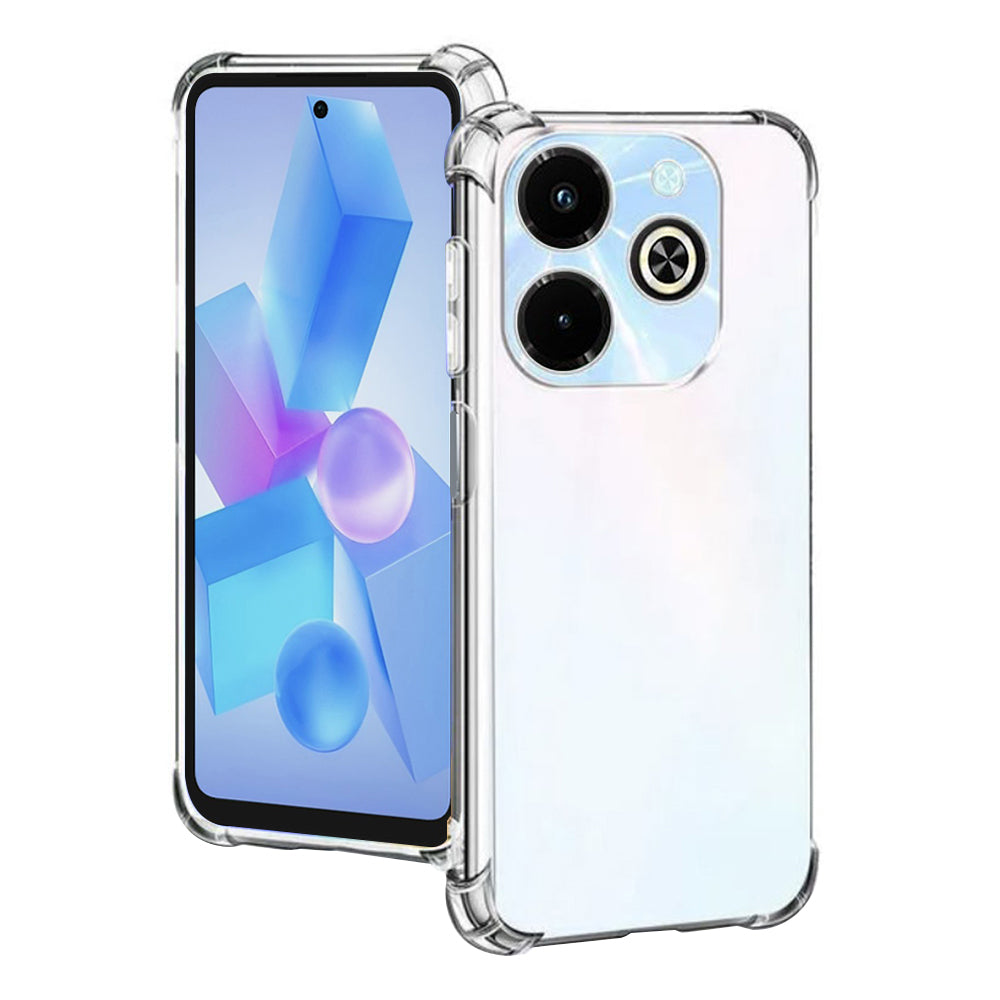 Etui na Infinix Hot 40i, Techsuit, Shockproof Clear, Przezroczyste