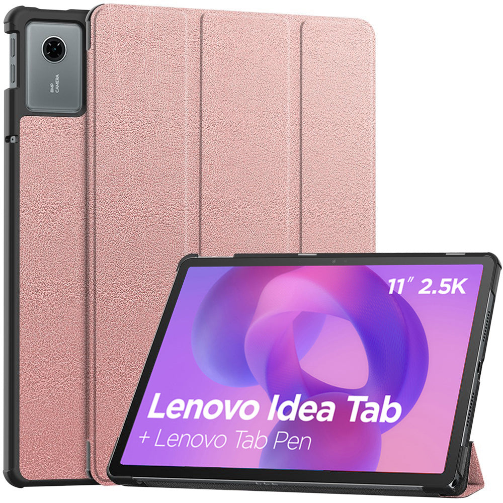 Etui na Lenovo Idea Tab 11, Techsuit, FoldPro, Różowe Złoto