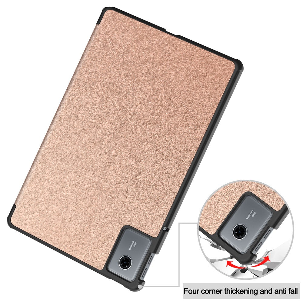 Etui na Lenovo Idea Tab 11, Techsuit, FoldPro, Różowe Złoto
