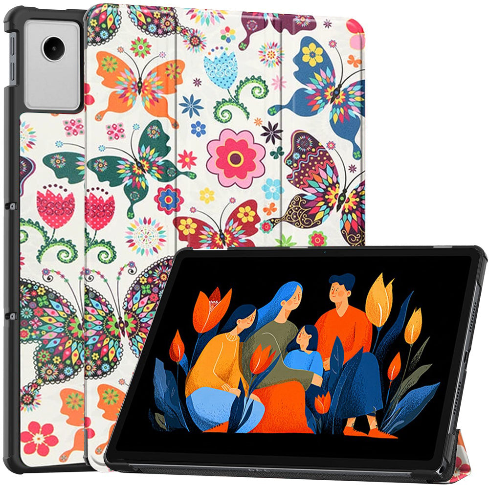 Etui na Lenovo Idea Tab Plus, Techsuit, FoldPro Butterfly, Wielokolorowe