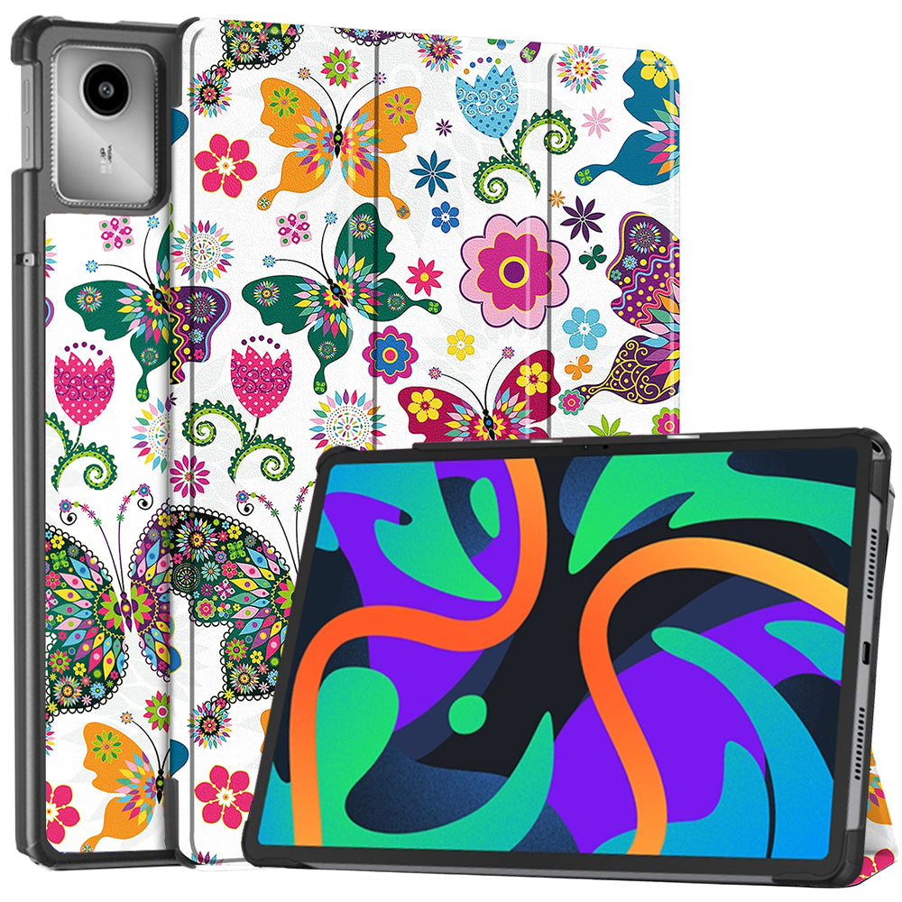 Etui na Lenovo Tab M11, Techsuit, FoldPro Butterfly, wielokolorowe