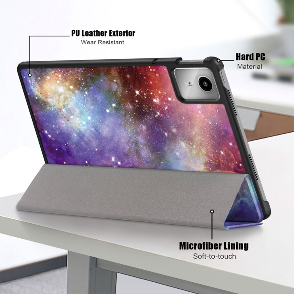 Etui na Lenovo Tab M11, Techsuit, FoldPro Galaxy, wielokolorowe