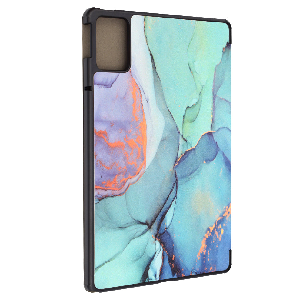 Etui na Lenovo Tab M11, Techsuit, FoldPro Green Time, wielokolorowe