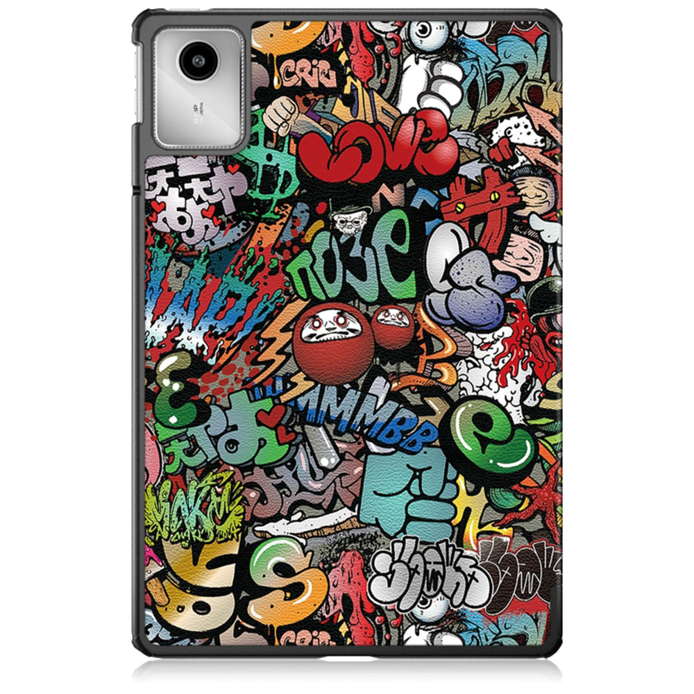 Etui na Lenovo Tab M11, Techsuit, FoldPro Urban Vibe, wielokolorowe