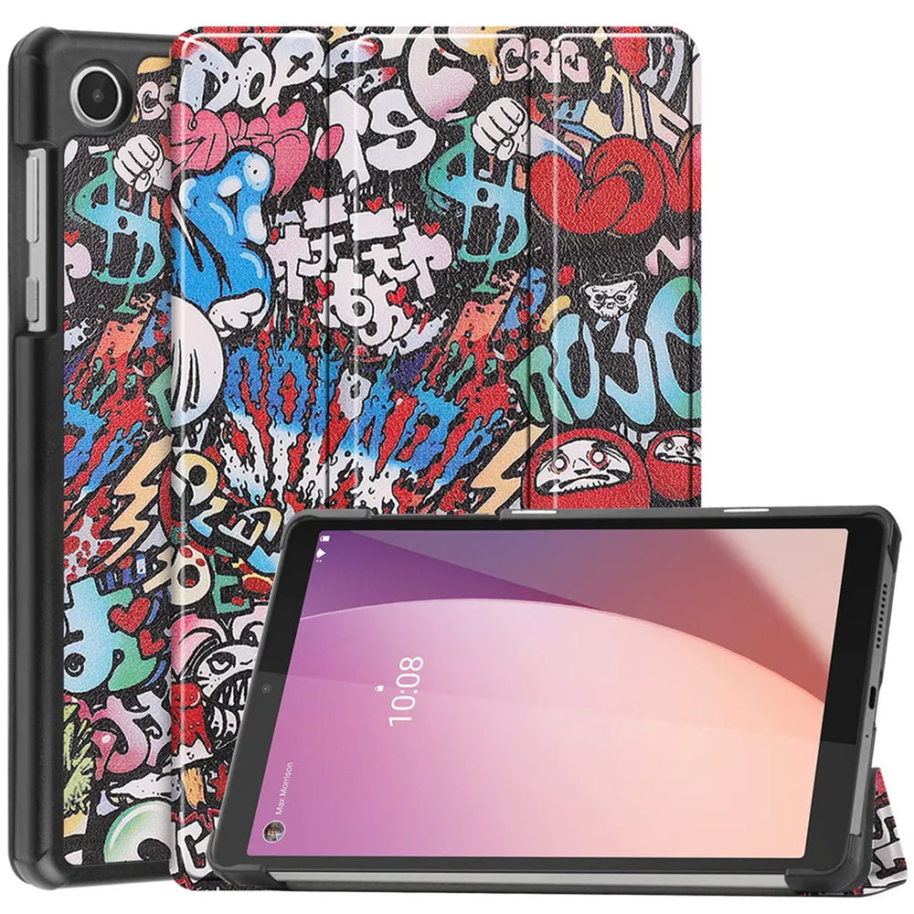 Etui na Lenovo Tab M8 (4th Gen), Techsuit, FoldPro Urban Vibe, Wielokolorowe
