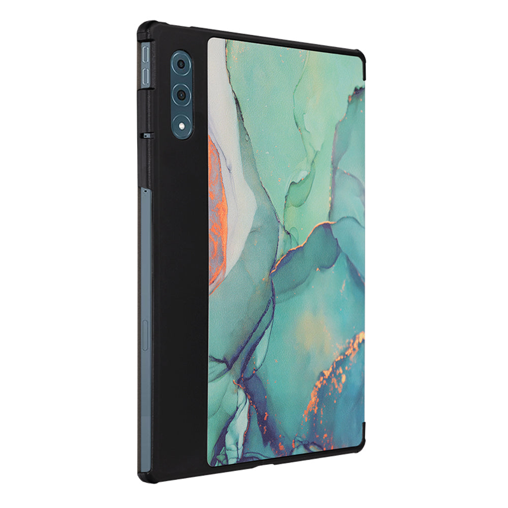 Etui do Lenovo Yoga Tab Plus, Techsuit, FoldPro Green Time, wielokolorowe