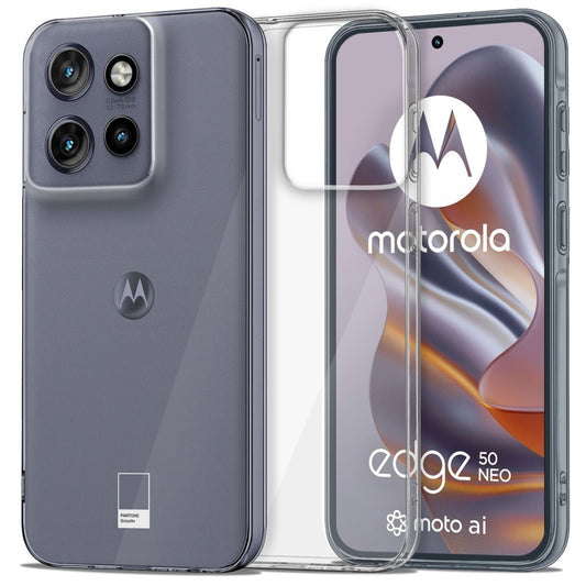 Etui do Motorola Edge 50 Neo, Tech-Protect, Flexair, przezroczyste