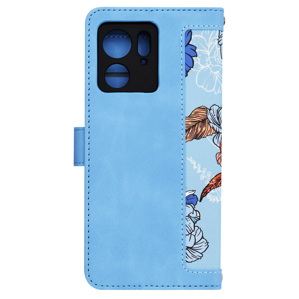Etui na Motorola Edge (2023) / Edge 40, Techsuit, FlipCraft, Bleu