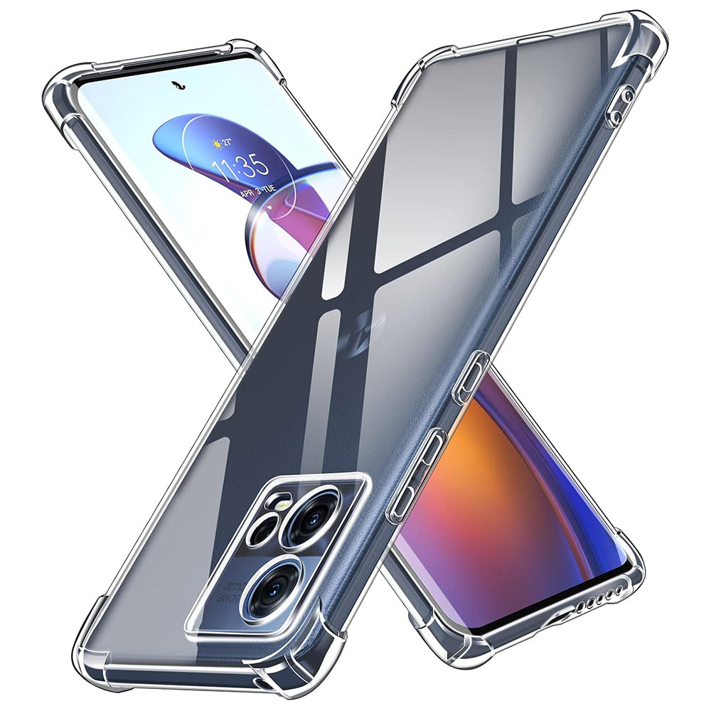 Etui do Motorola Edge 30 Fusion, Techsuit, Shockproof Clear, Przezroczyste