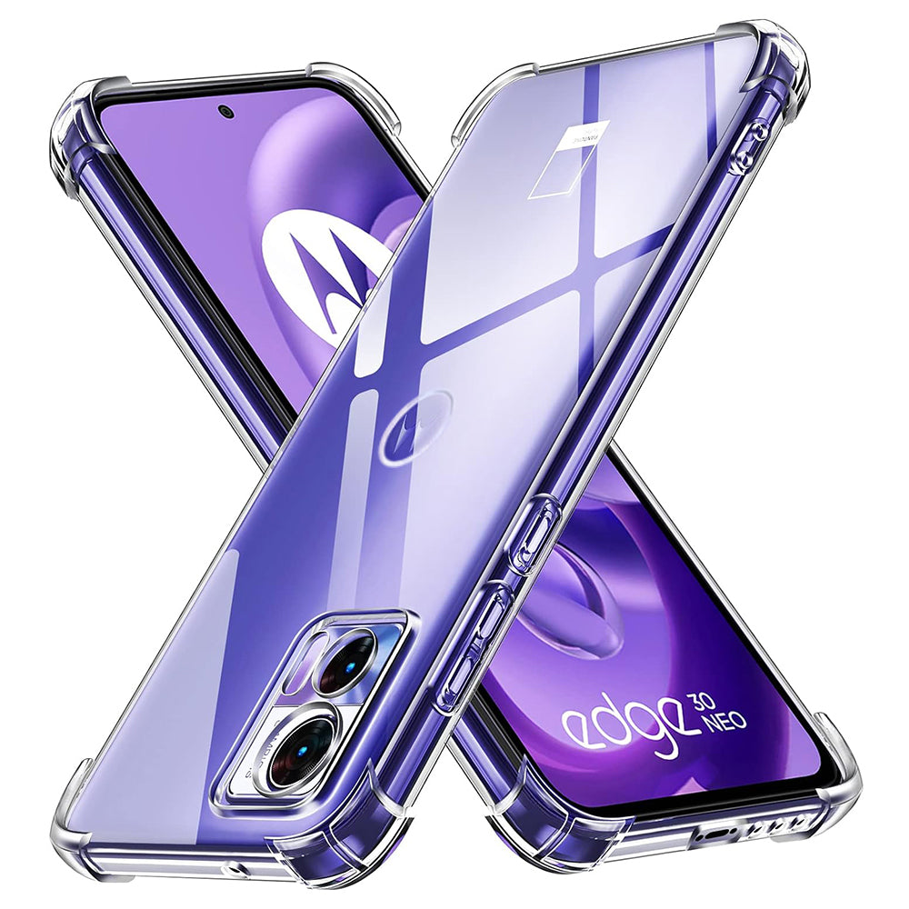 Etui na Motorola Edge 30 Neo, Techsuit, Shockproof Clear, Przezroczyste