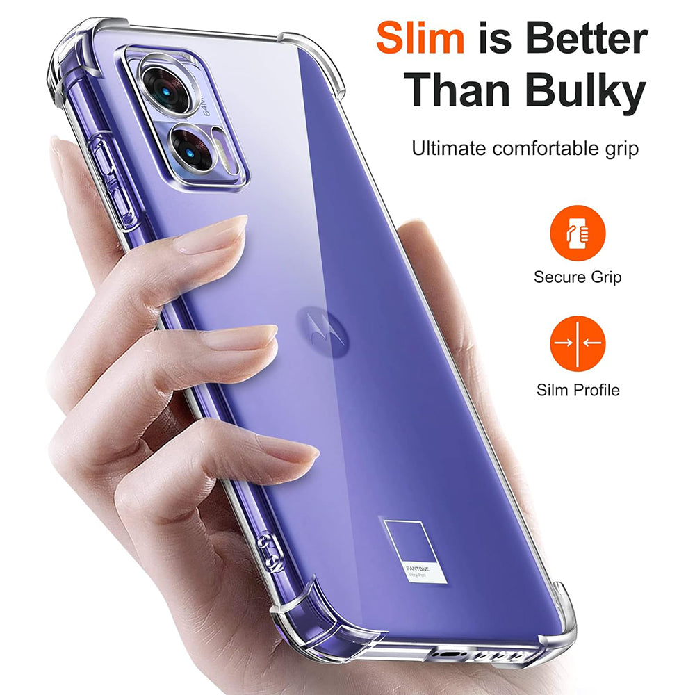 Etui na Motorola Edge 30 Neo, Techsuit, Shockproof Clear, Przezroczyste