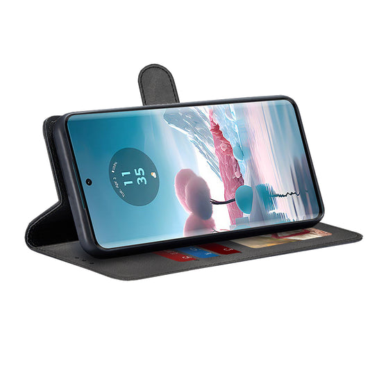 Etui na Motorola Edge 40 Neo, Techsuit, Diary Book, Czarne