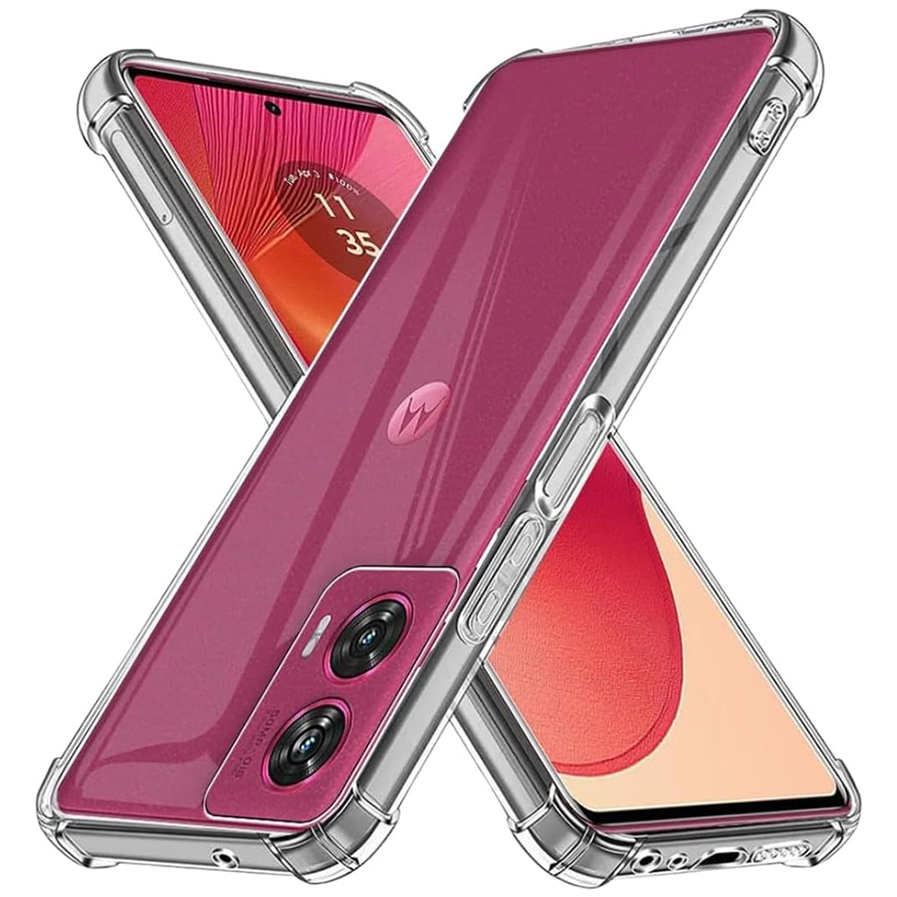 Etui na Motorola Edge 50 Fusion, Techsuit, Shockproof Clear, Przezroczyste