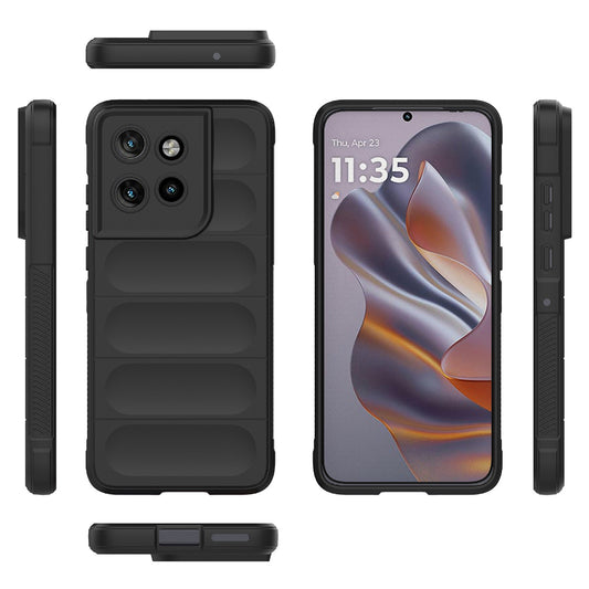 Etui na Motorola Edge 60 Neo / Edge 50 Neo, Techsuit, Magic Shield, czarne