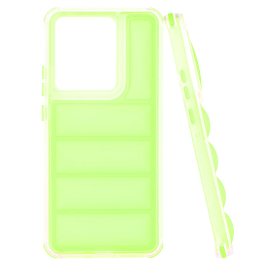 Etui na Motorola Edge 50 Pro, Techsuit, Wave Shield, Zielony