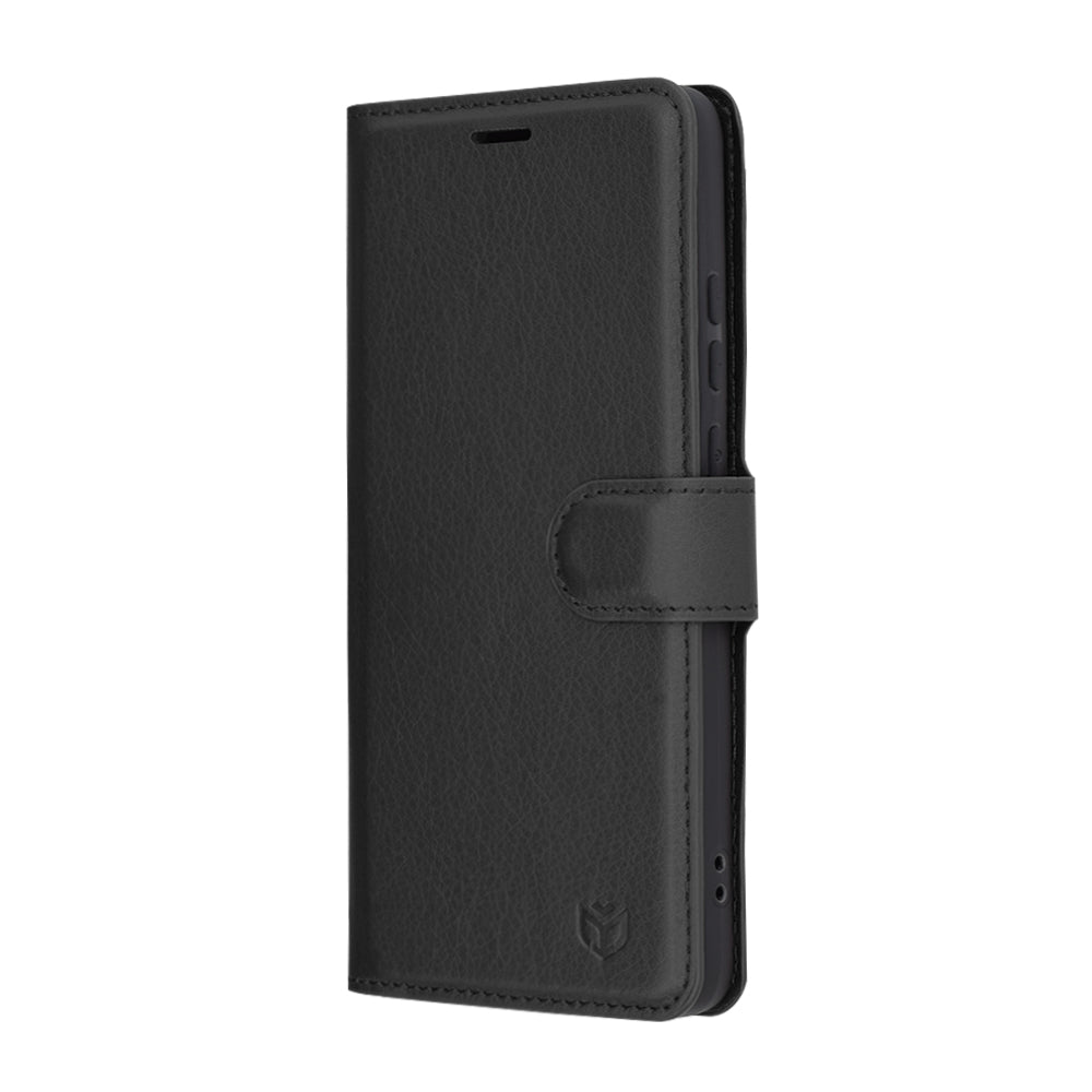Etui na Motorola Edge 60 Neo / Edge 50 Neo, Techsuit, Leather Folio, Czarne