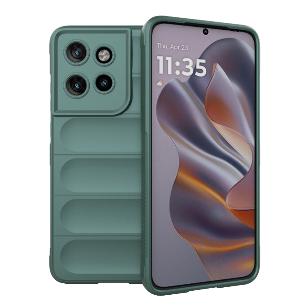 Etui na Motorola Edge 60 Neo / Edge 50 Neo, Techsuit, Magic Shield, Zielony