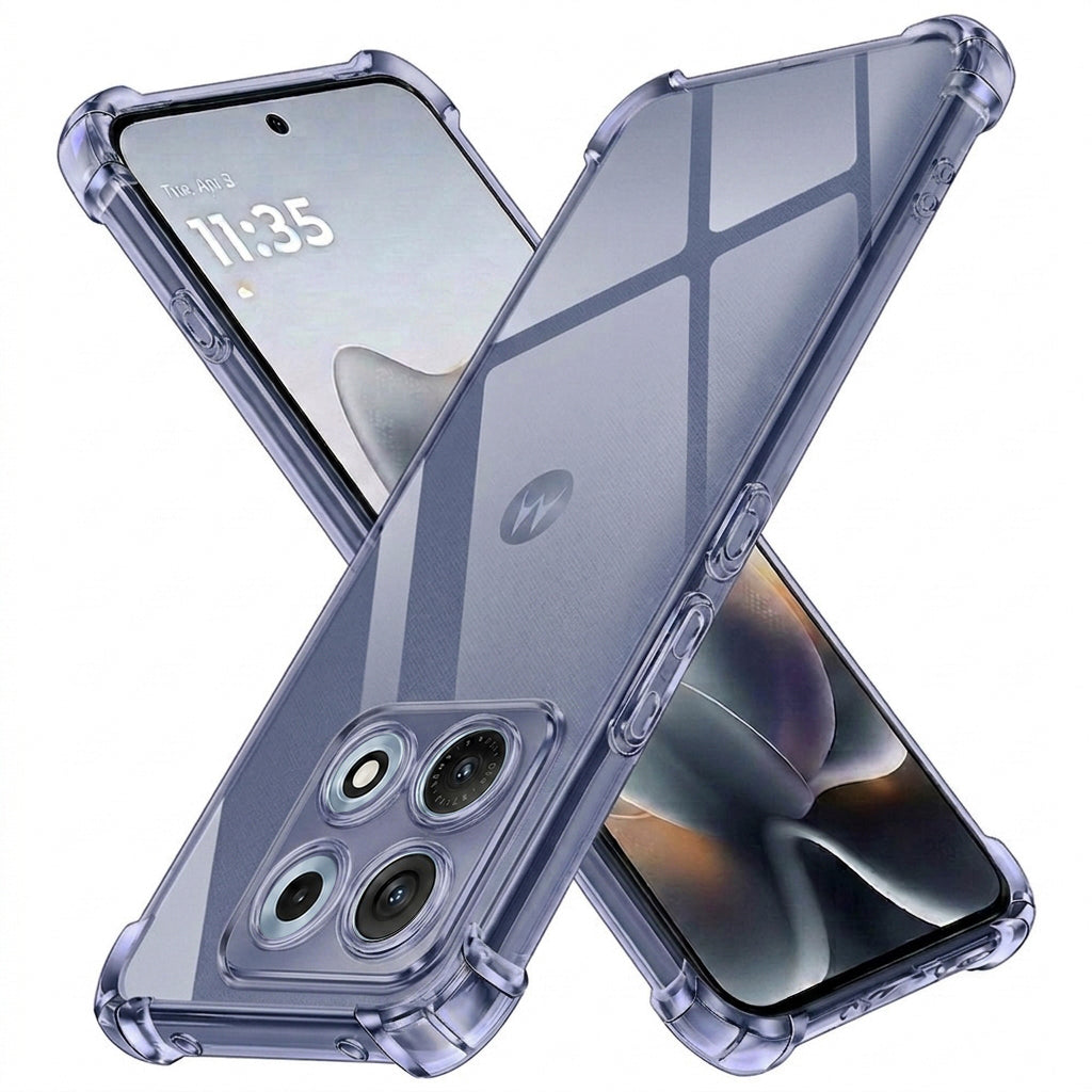Etui na Motorola Edge 70 Max, Techsuit, Shockproof Clear, Dymne