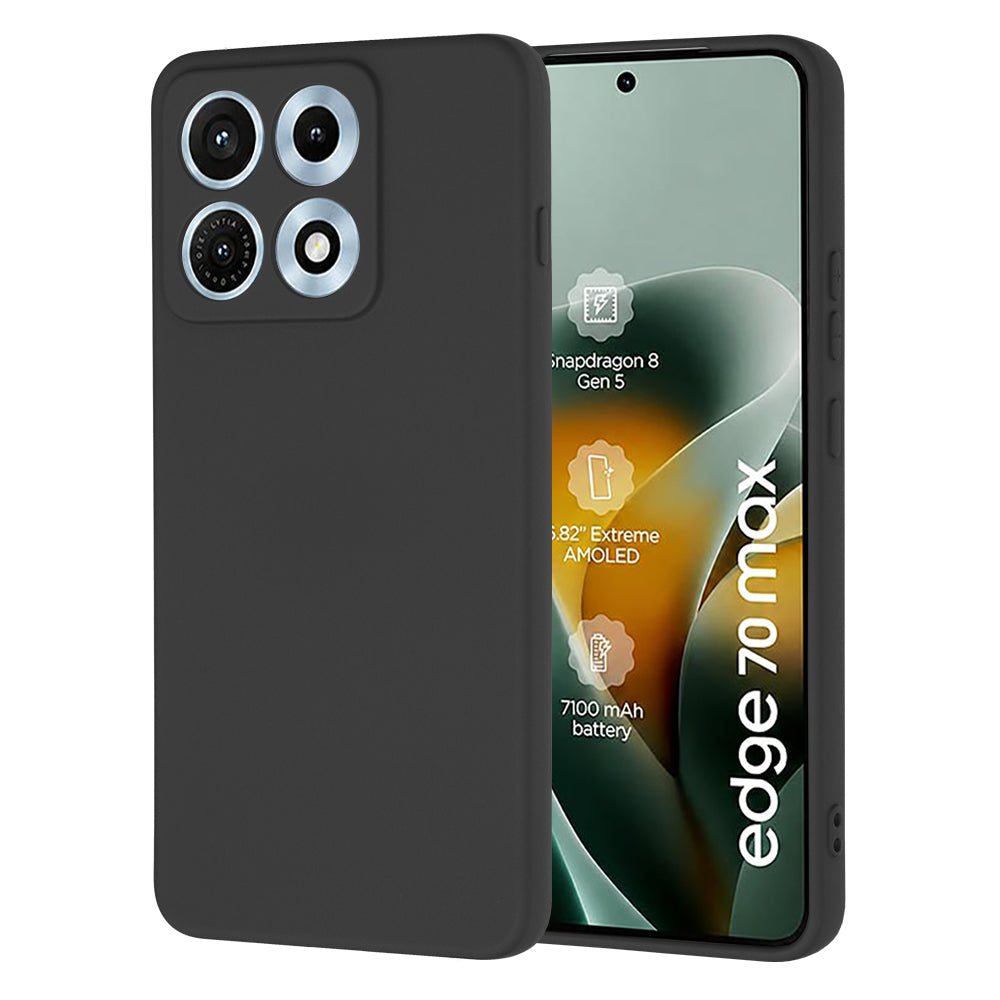 Etui na Motorola Edge 70 Max, Techsuit, SoftFlex, czarne