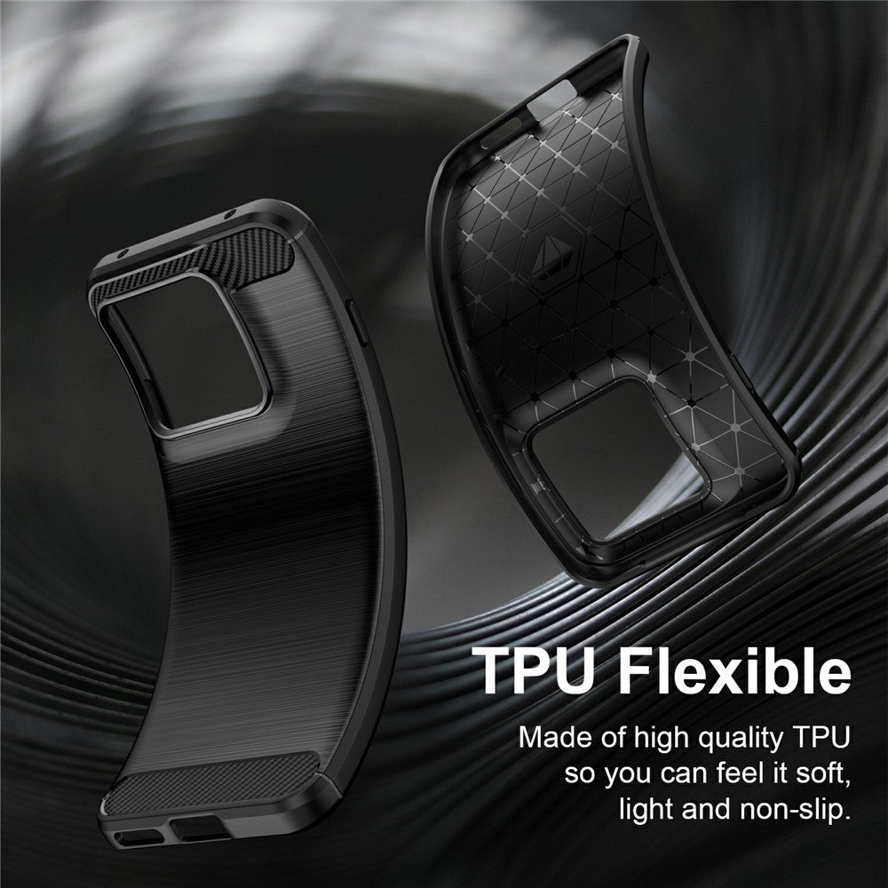 Etui na Motorola Edge 70 Pro, Techsuit, Carbon, Czarny
