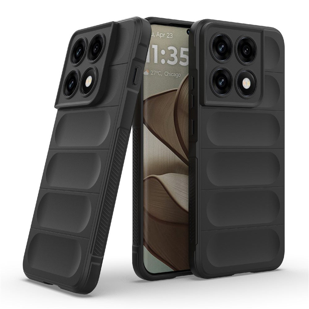 Etui na Motorola Edge 70 Pro, Techsuit, Magic Shield, czarne