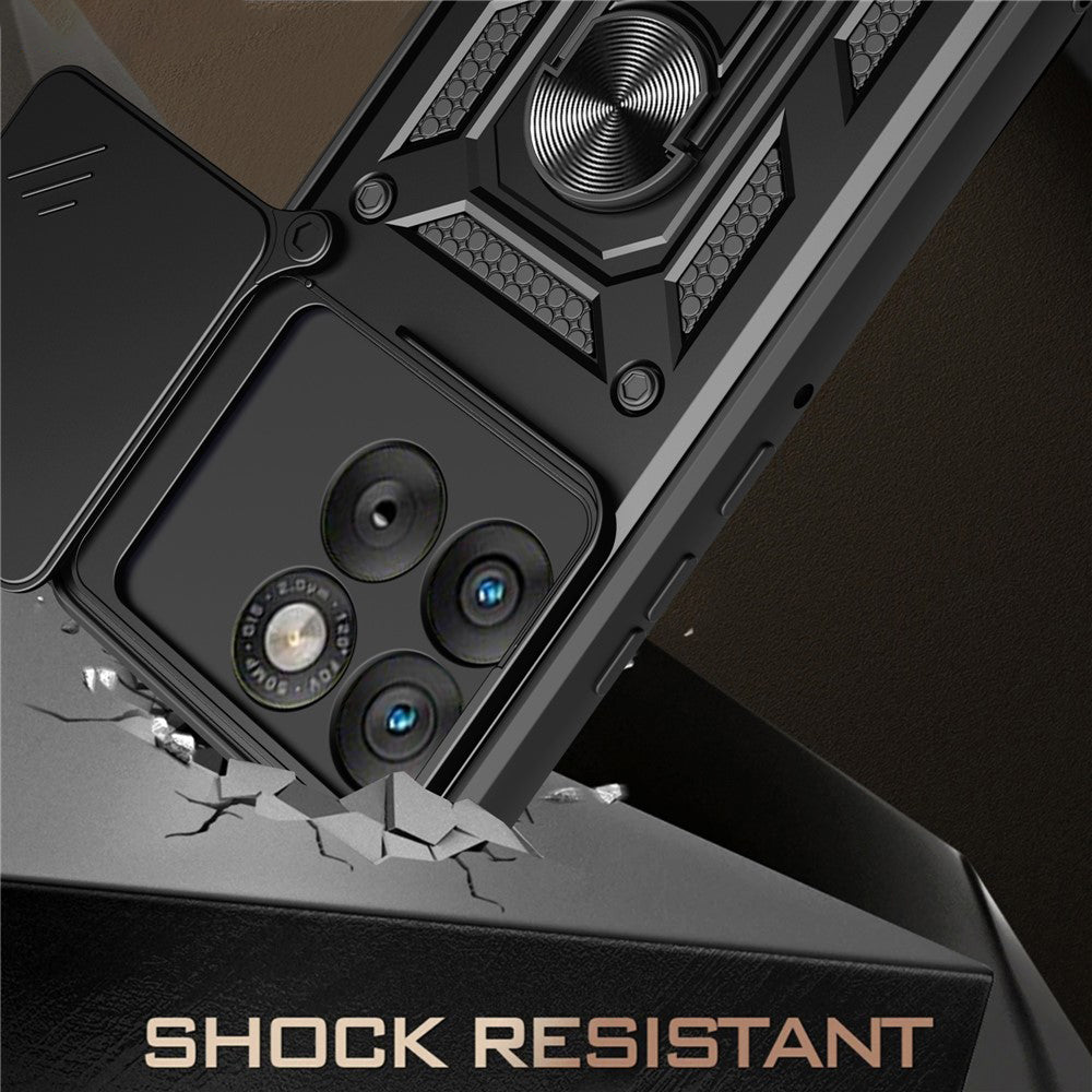 Etui na Motorola Edge 70, Techsuit, CamShield, Złote