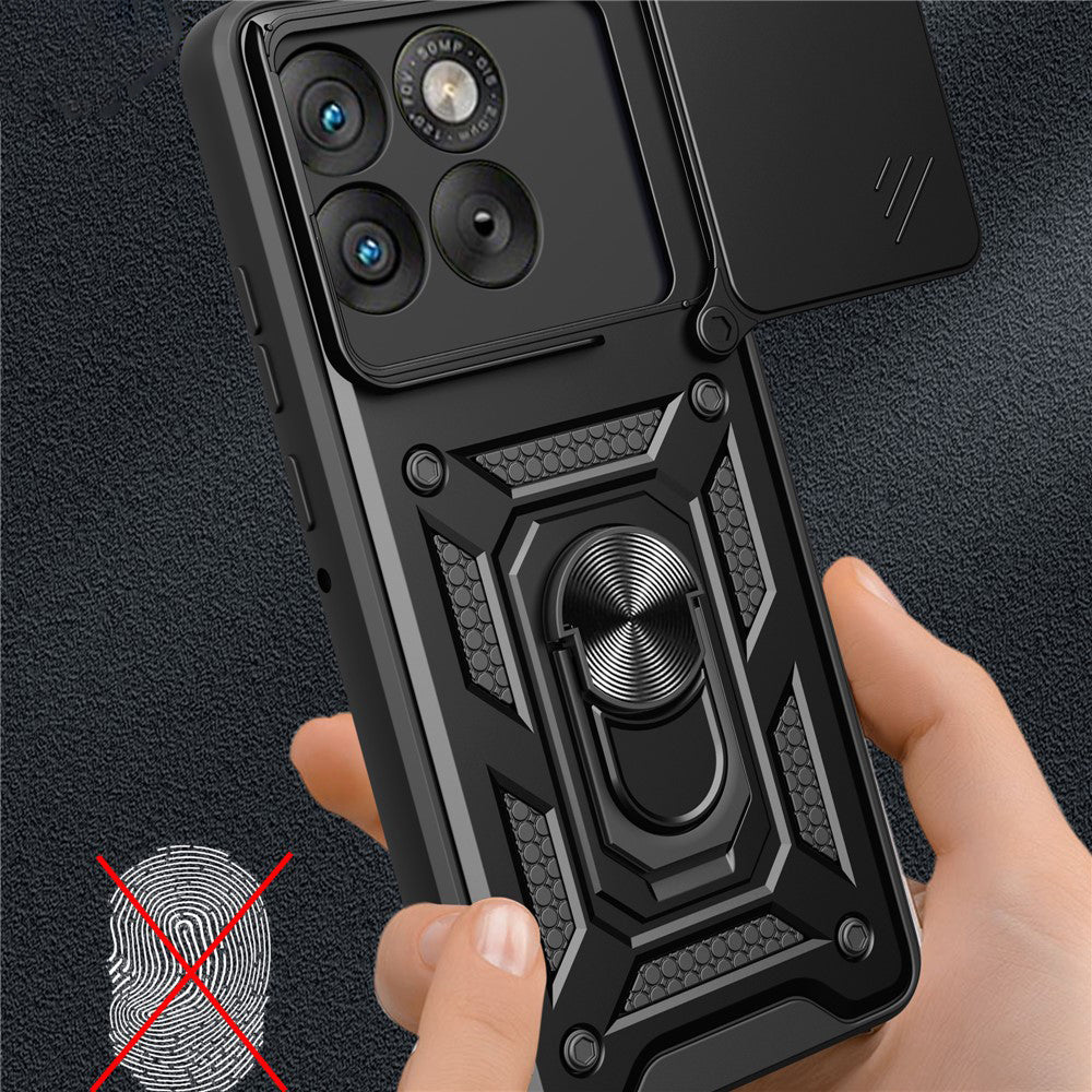 Etui na Motorola Edge 70, Techsuit, CamShield, Złote