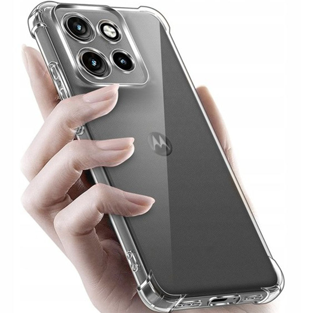 Etui na Motorola Edge 70, Techsuit, Shockproof Clear, Przezroczyste