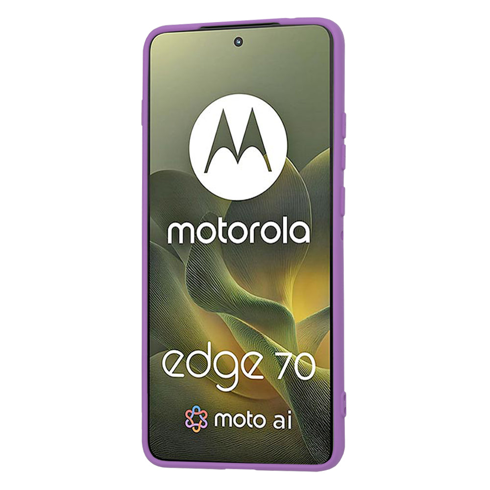 Case for Motorola Edge 70, Techsuit, SoftFlex, Purple