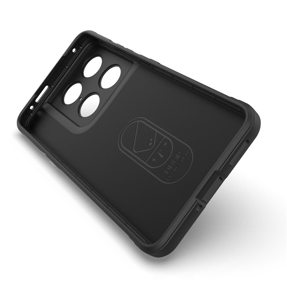 Etui na Motorola Edge 70 Ultra / Signature, Techsuit, Magic Shield, czarne