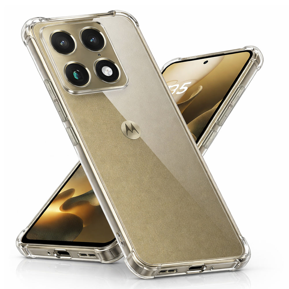 Etui na Motorola Edge 70 Ultra / Signature, Techsuit, Shockproof Clear, Przezroczyste