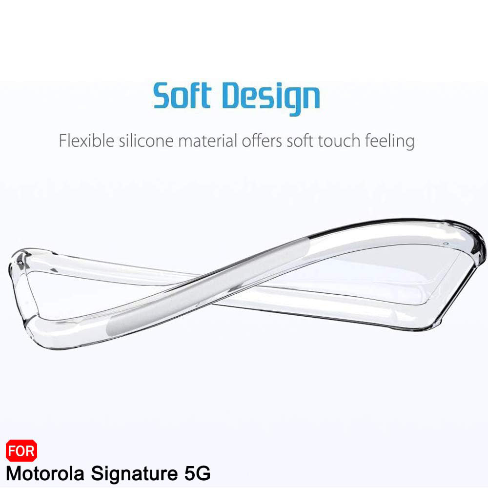Etui na Motorola Edge 70 Ultra / Signature, Techsuit, Shockproof Clear, Przezroczyste