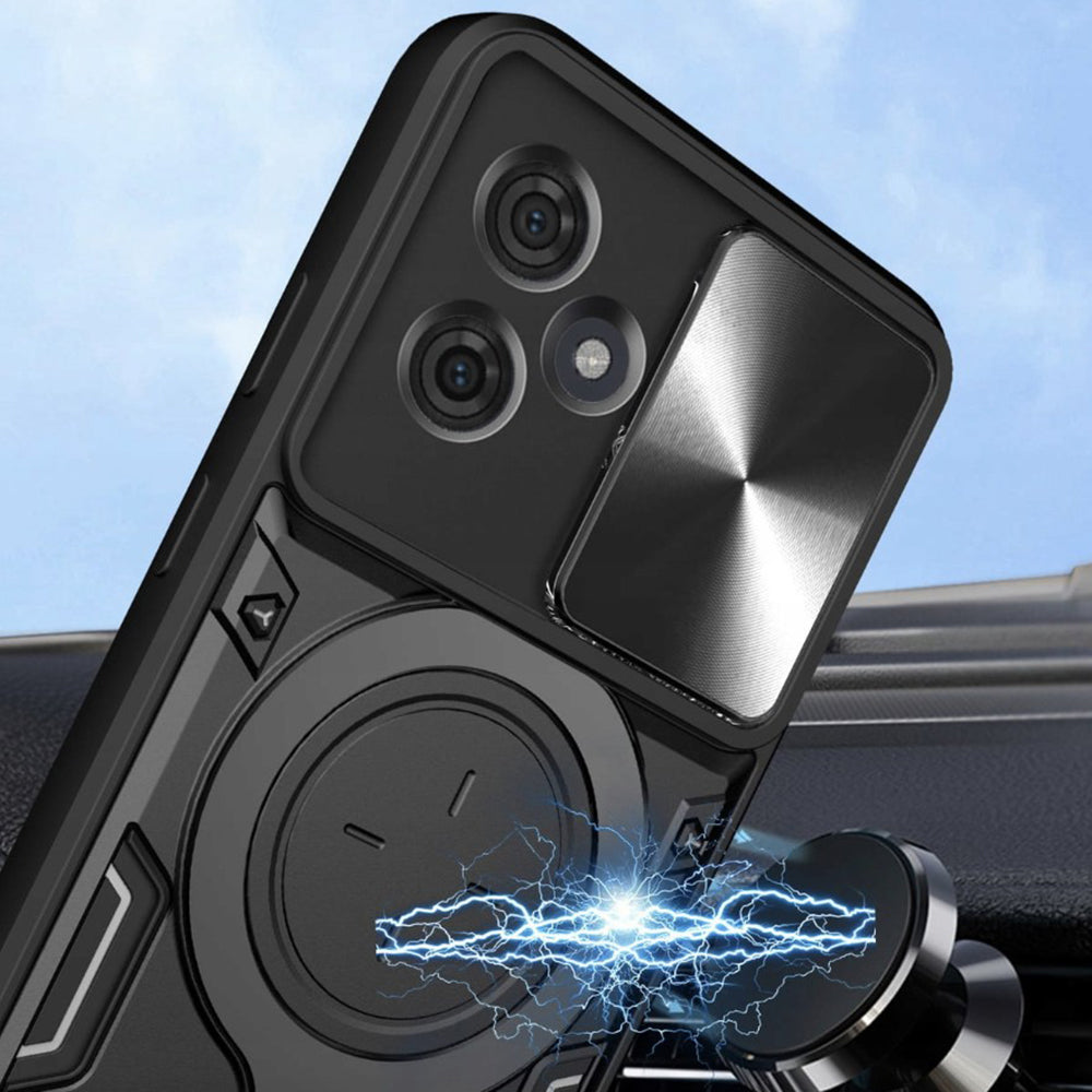 Etui do Motorola Moto G86, Techsuit, CamGuard Pro, czarne