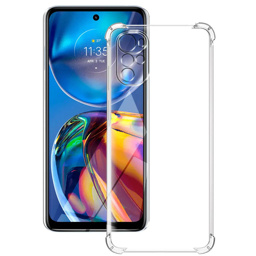 Etui na Motorola Moto E32s / E32 / G22, Techsuit, Shockproof Clear, Przezroczyste