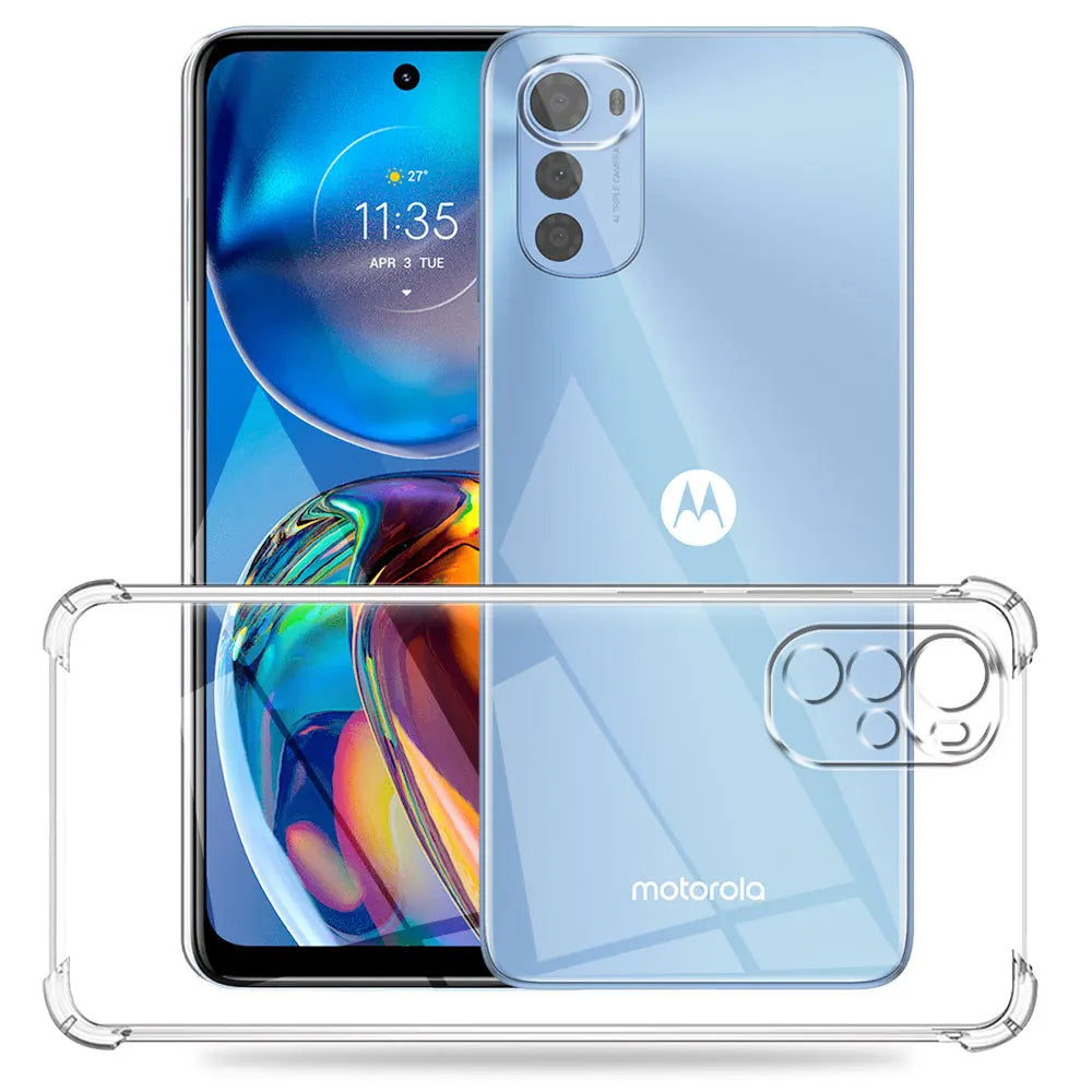 Etui na Motorola Moto E32s / E32 / G22, Techsuit, Shockproof Clear, Przezroczyste