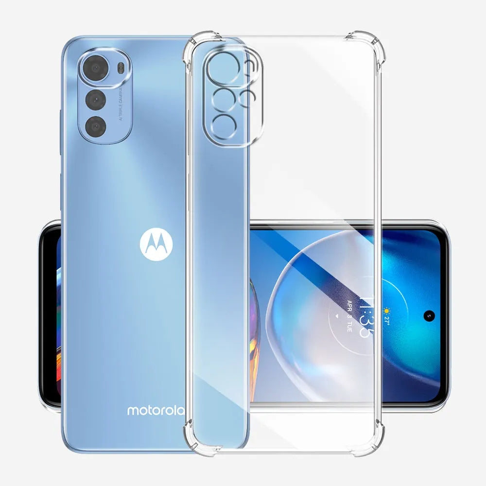Etui na Motorola Moto E32s / E32 / G22, Techsuit, Shockproof Clear, Przezroczyste