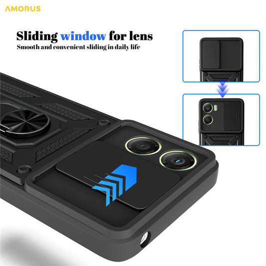 Etui na Motorola Moto G06, Techsuit, CamShield, Zielony