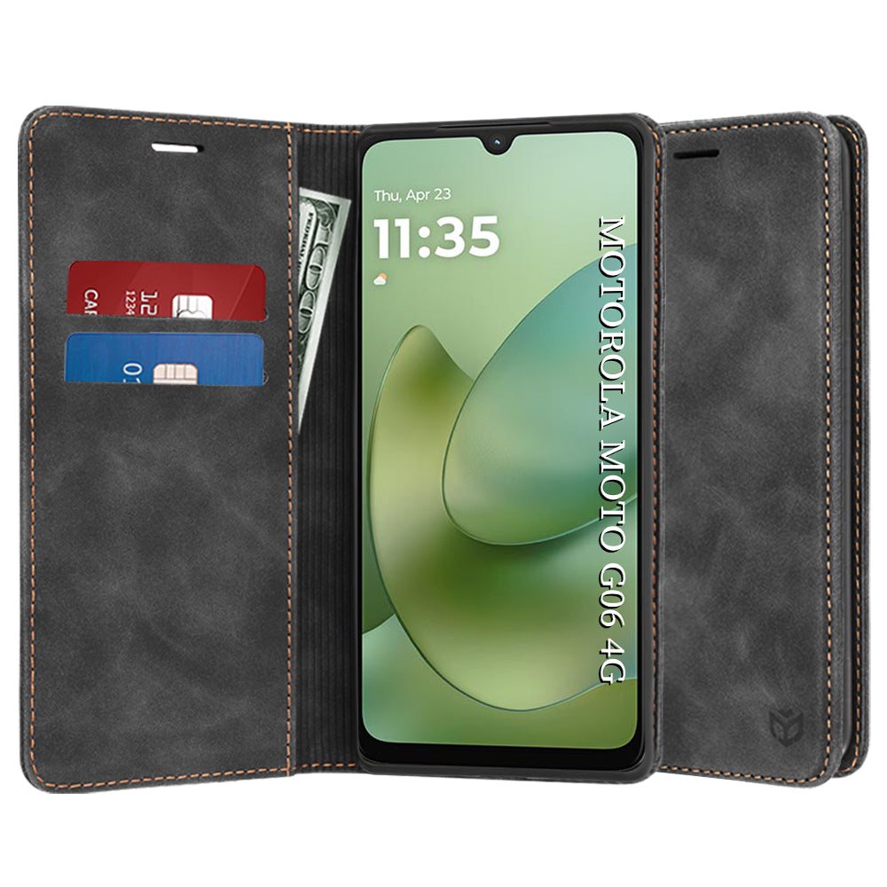 Etui na Motorola Moto G06, Techsuit, Confy, Czarne