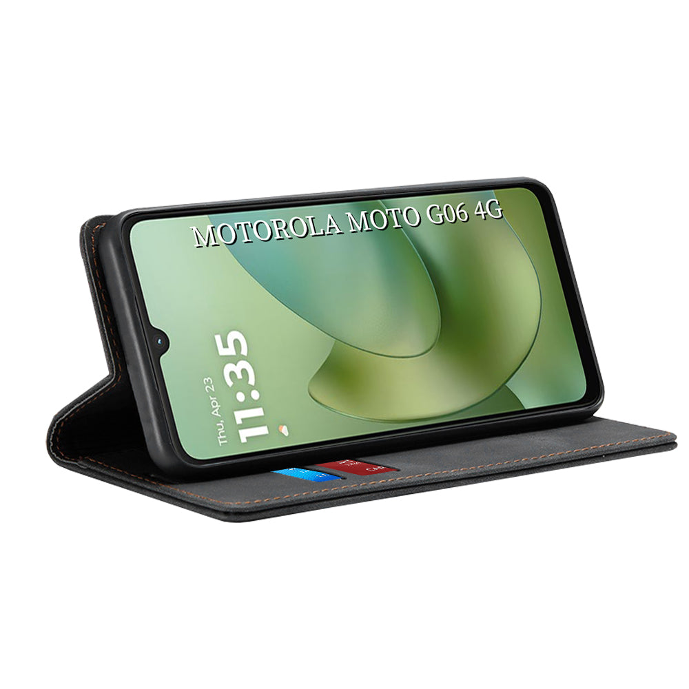 Etui na Motorola Moto G06, Techsuit, Confy, Czarne