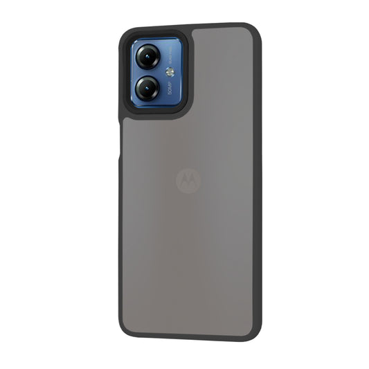 Etui na Motorola Moto G14, Techsuit, HaloFrost, Czarny