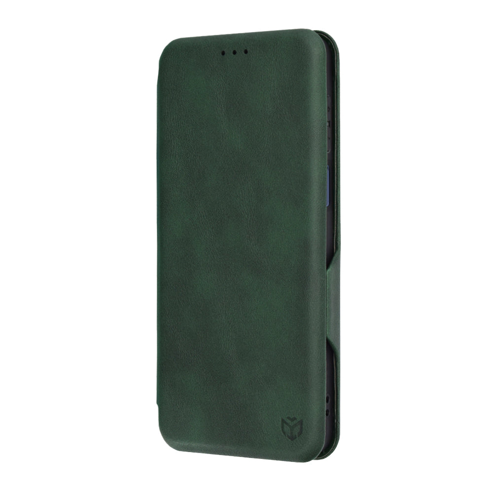 Etui na Motorola Moto G14, Techsuit, Safe Wallet Plus, Zielony